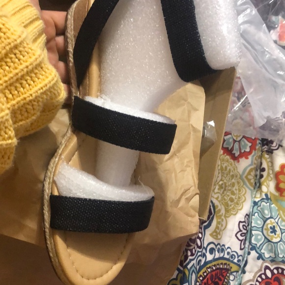 Demi cork wedge with espadrille wrap - Picture 4 of 6